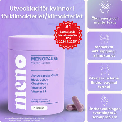 Meno – Hormonbalans & Klimakteriestöd