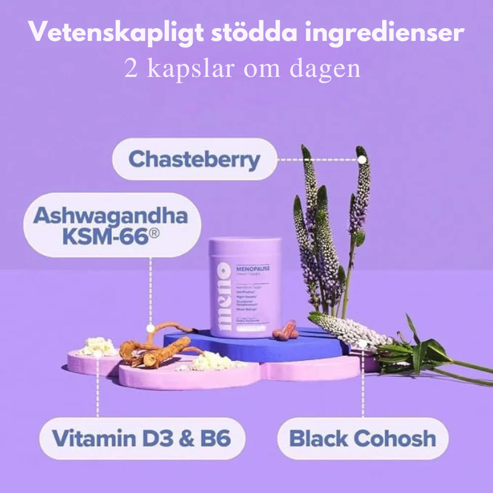 Meno – Hormonbalans & Klimakteriestöd