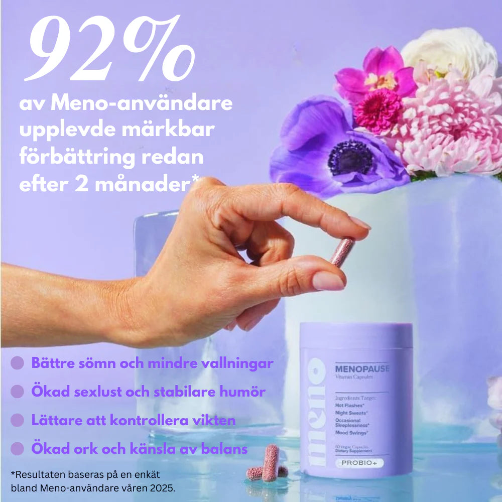 Meno – Hormonbalans & Klimakteriestöd